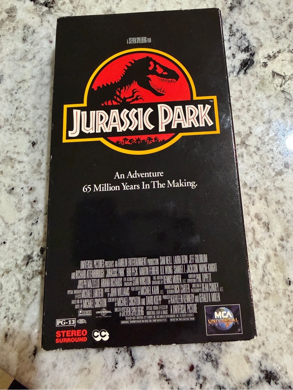 Jurassic Park “ An Adventure 65 Millions Years In The Making” 1994 VHS